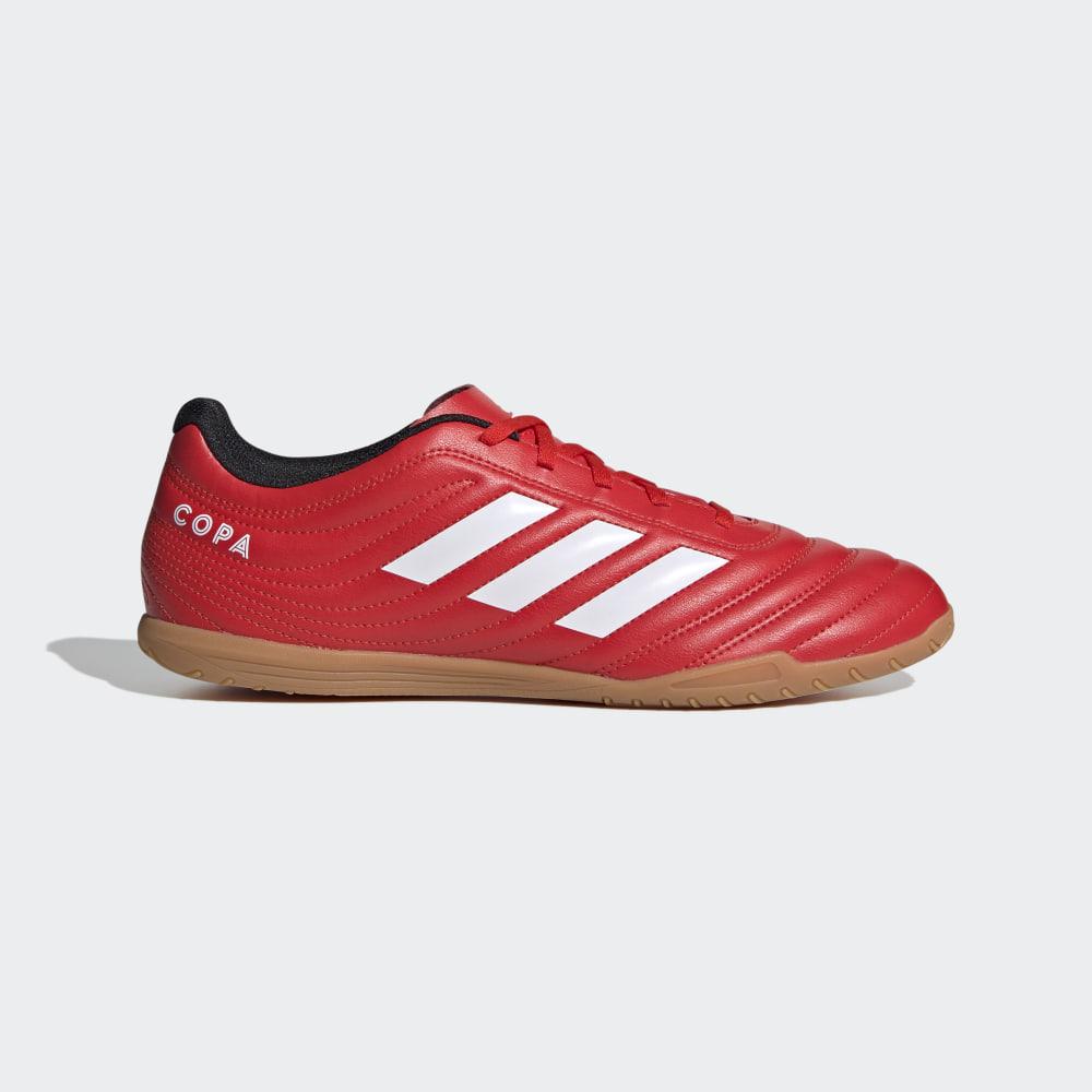 Adidasi Fotbal Adidas Copa 20.4 Indoor Barbati Romania - Rosii/Albi/Negrii EF1957
